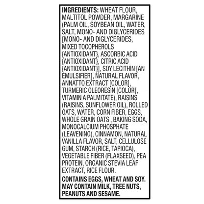 Freshness Guaranteed No Sugar Added Baked Oatmeal Raisin Cookies, 14 oz, 10 Count (Shelf Stable)
