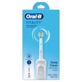 Oral-B Toothbrush, Vitality FlossAction Rechargeable Electric Toothbrush, White, Adults & Children 3+