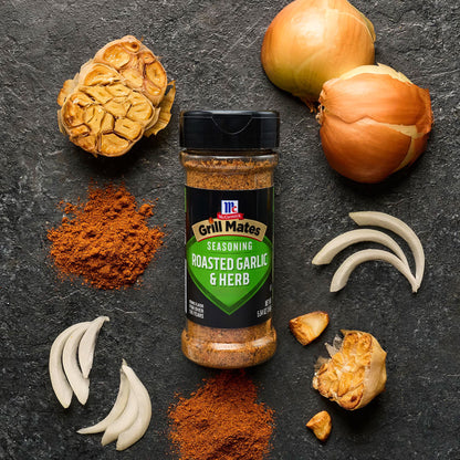 Grill Mates Roasted Garlic and Herb Seasoning, 5.64 oz Bottle