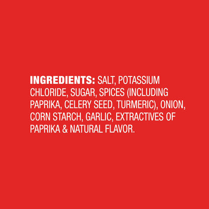 Lawry's Kosher 25% Less Sodium Seasoned Salt, 8.0 oz Bottle