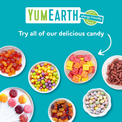 YumEarth Organic Tropical Fruit Snacks, Gluten Free, Shelf-Stable, 10 Ct Box