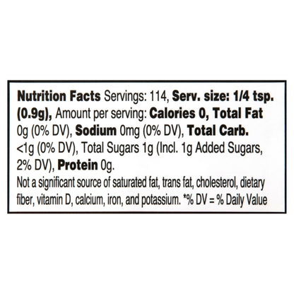 Great Value Cinnamon Sugar, 3.62 oz