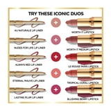 L'Oreal Paris Original Satin Lipstick for Moisturized Lips, 601 Worth It, 1 Kit