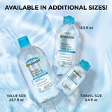 (2 pack) Garnier SkinActive Micellar Cleansing Water All in 1 Waterproof Makeup Remover, Face Cleanser, 13.5 fl oz