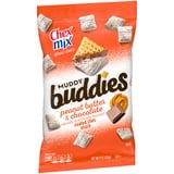 (5 pack) Chex Mix Muddy Buddies Peanut Butter and Chocolate Snack Mix, Snacks, 9 oz