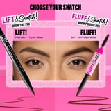NYX Professional Makeup Fluff & Snatch Eyebrow Pencil, Eyebrow Powder Pen, Ash Blonde, 0.04 oz