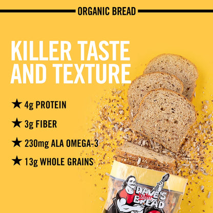 Dave's Killer Bread Thin-Sliced Good Seed Organic Bread 20.5 oz, Shelf-Stable