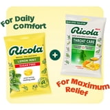 Ricola Sugar Free Lemon Mint Herbal Throat Drops, Value Pack, 45 Count