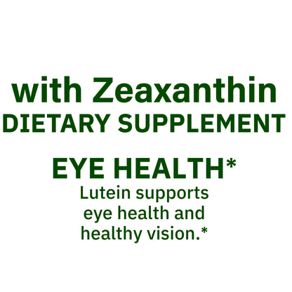 (3 pack) Spring Valley Lutein and Zeaxanthin Eye Health Softgels, 20mg, 30 Count