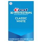 Crest 3DWhitestrips Classic White Teeth Whitening Kit, 10 Count