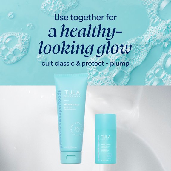 TULA Skin Care Protect + Plump Firming & Hydrating Face Moisturizer, 1.6 oz.
