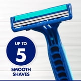 Gillette Sensor2 Plus Pivot Men's Disposable Manual Razor, 21 Razors, Blue