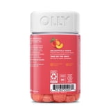 OLLY Adult Probiotic + Prebiotic Digestive Support Gummy, Peach, 70 ct.