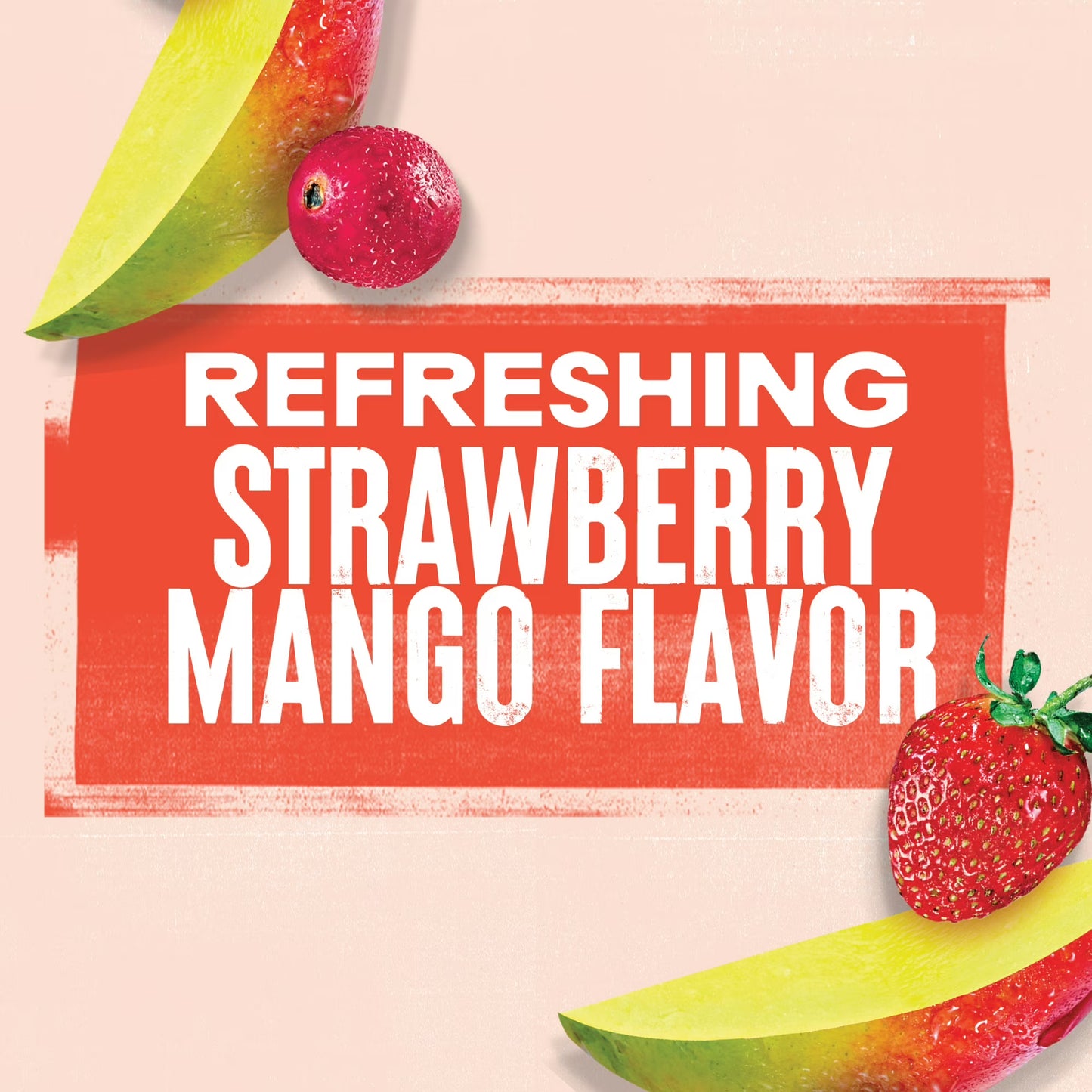 Ocean Spray ZERO Sugar Strawberry Mango Juice Drink, 10 Fl Oz Bottle, 6 Count
