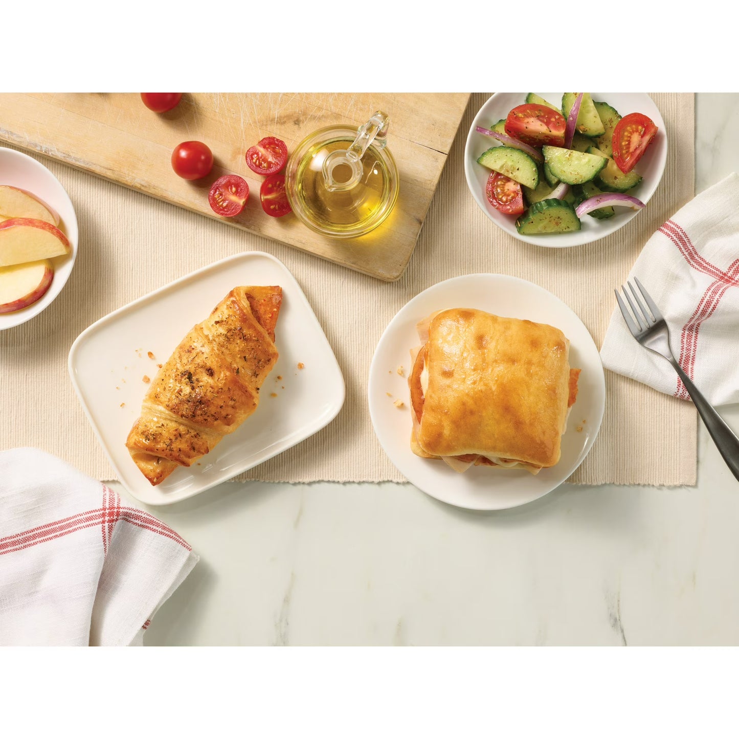 Hillshire Farm Buffalo Style Chicken Stuffed Croissants, 8 oz, 2 Count (Frozen)