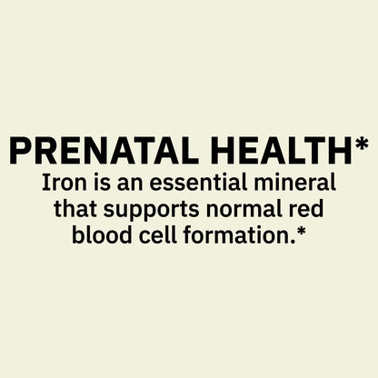 (3 pack) Spring Valley Iron Prenatal Health Dietary Supplement Tablets, 27 mg, 250 Count