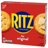 (30 pack) RITZ Original Crackers, Snacks for Kids and Adults, Lunch Snacks, 13.7 oz