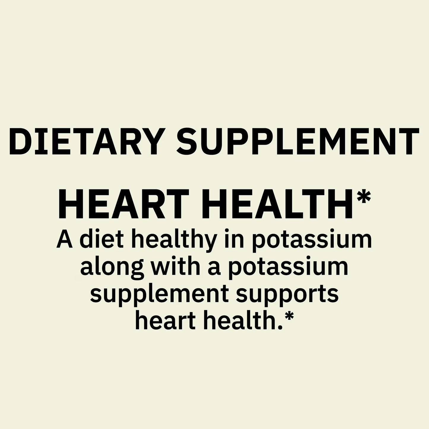 Spring Valley Potassium Dietary Supplement Caplets for Heart Health, 99 mg, 500 Count Value Size