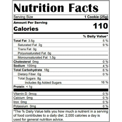 Homestyle Soft Baked Lemon Cookie 6 Count, Ready to Eat, Kosher Dairy, Contains: Eggs, Milk, Soy, Wheat