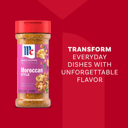 McCormick Moroccan Style Seasoning, 4.62 oz Packet