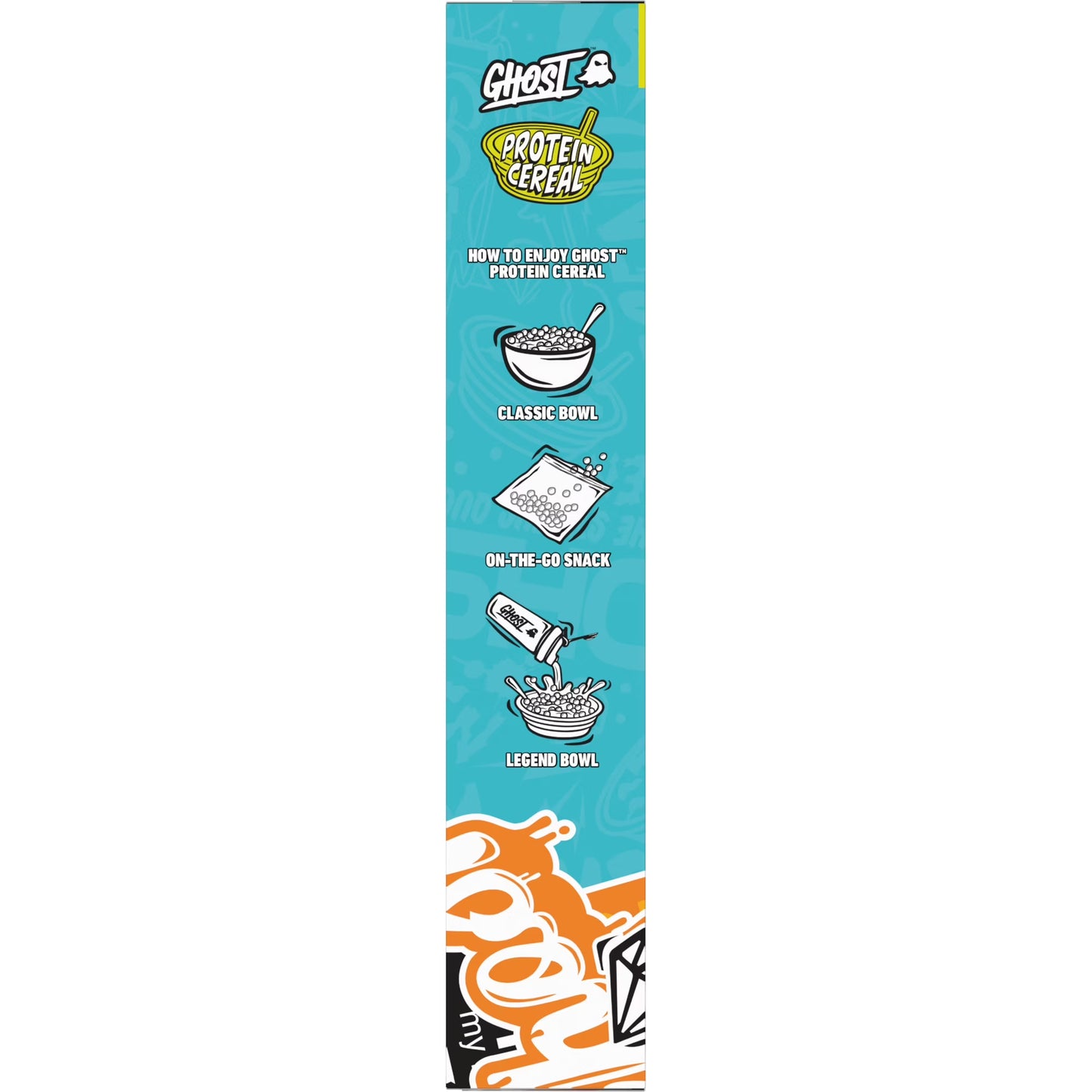 GHOST PROTEIN CEREAL, PEANUT BUTTER Flavor, 18G Protein, 10.8 oz