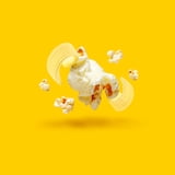 SKINNYPOP Butter Microwave Popcorn Snack, 2.8 oz Bag (12 Count)