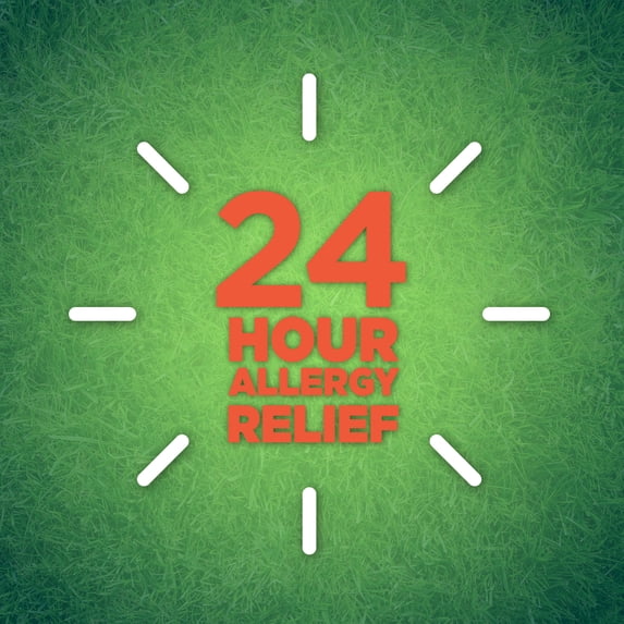 Equate 24 Hour Cetirizine Hydrochloride Allergy Relief Tablets, 10 mg, 14 Count
