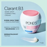 POND’S Clarant B3 Dark Spot Correcting Face Cream, Daily Moisturizer for Dry Skin – 7 oz