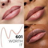 L'Oreal Paris Original Satin Lipstick for Moisturized Lips, 601 Worth It, 1 Kit