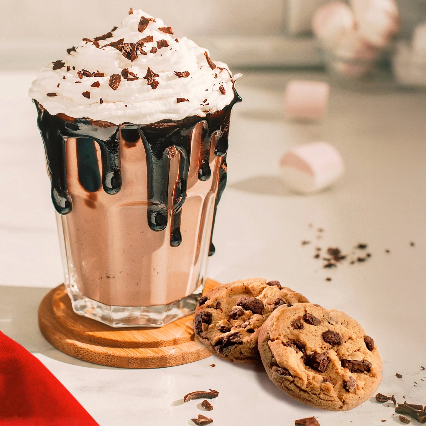 CHIPS AHOY! Chunky Fudgy Chocolate Chip Cookies, Party Size, 24.75 oz