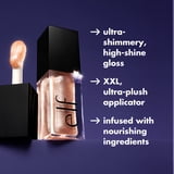 e.l.f. Glow Reviver Lip Oil Glimmer - Crystal Baller - 0.25 fl oz