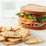 (3 pack) RITZ Toasted Chips Sour Cream and Onion Crackers, Party Snacks, 8.1 oz
