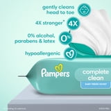 Pampers Complete Clean Baby Fresh Baby Wipes 3-Pack 216 Wipes (Select for More Options)