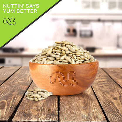 Nut Cravings Roasted Unsalted Sunflower Seeds Kernels Edible No Shell (16oz - 1 lbs)
