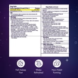 ZzzQuil Liquid Pain Reliever, Acetaminophen 1000mg, Diphenhydramine 50mg HCI, Black Cherry Flavor, 12 fl oz
