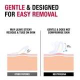 Neutrogena Sensitive Skin Pimple Patches, Hydrocolloid Patches, Acne Treatment, 2 Sizes, 30 Count