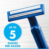 Gillette Sensor 2 Fixed Head Men 2 Blade Disposable Razor,12 count