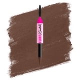 NYX Professional Makeup Fluff & Snatch Eyebrow Pencil, Eyebrow Powder Pen, Ash Brown, 0.04 oz