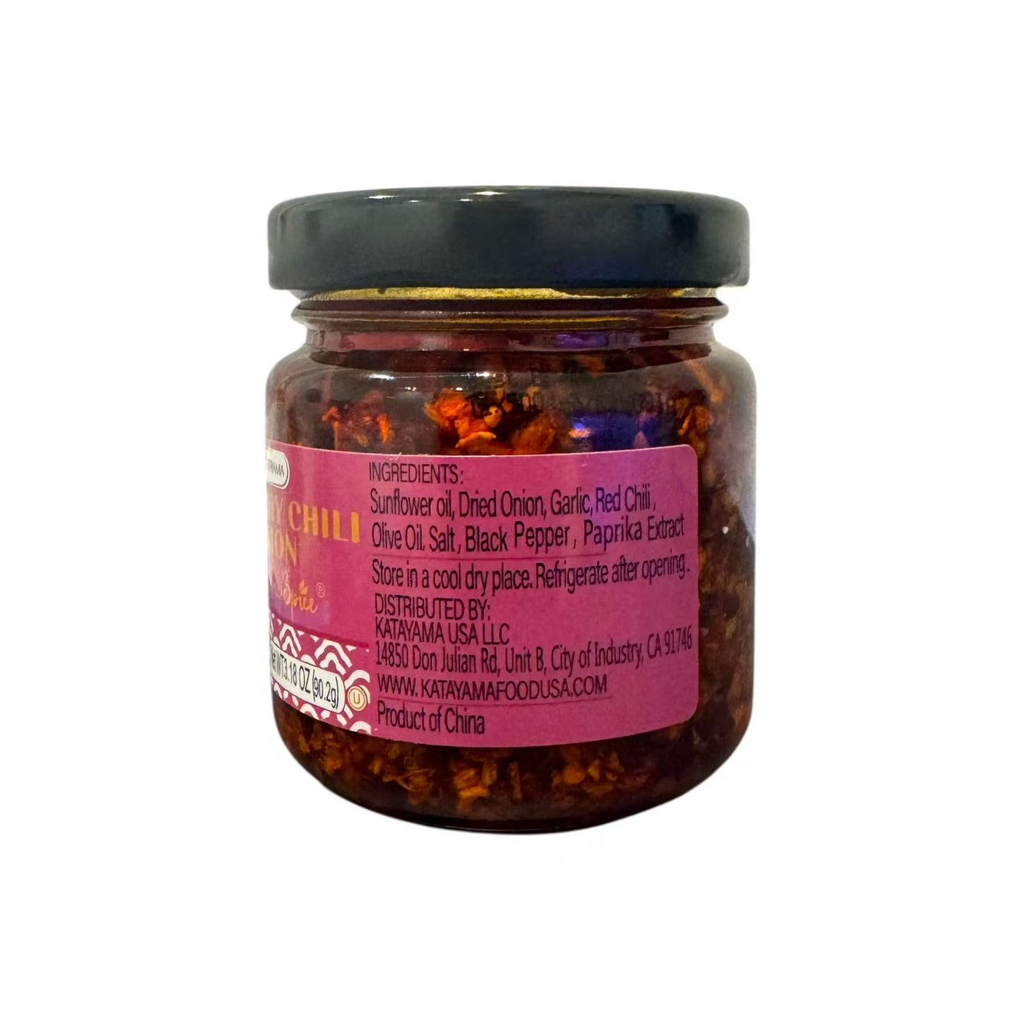 Katayama Mini Crunchy Chili Onion Oil – Spicy Umami Topping 3.18oz
