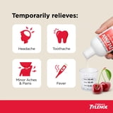 Children’s Tylenol Dye-Free, Oral Suspension, Pain Relief and Fever Reducer, Cherry Flavor 8 Fl oz