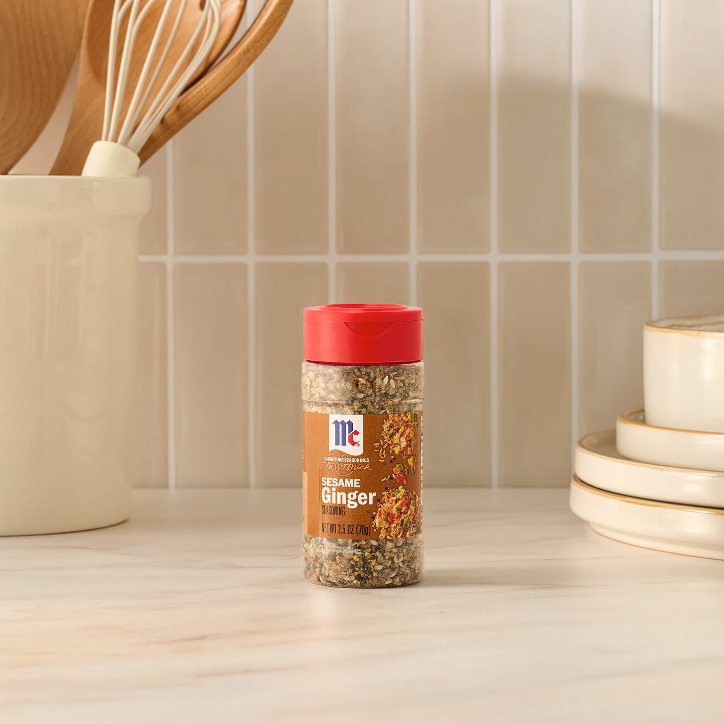 McCormick Sesame Ginger Seasoning, 2.5 oz Bottle