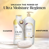 Olay Ultra Moisture Body Wash with Shea Butter, Vitamin B3 and Hyaluronic Blend, 22 fl oz