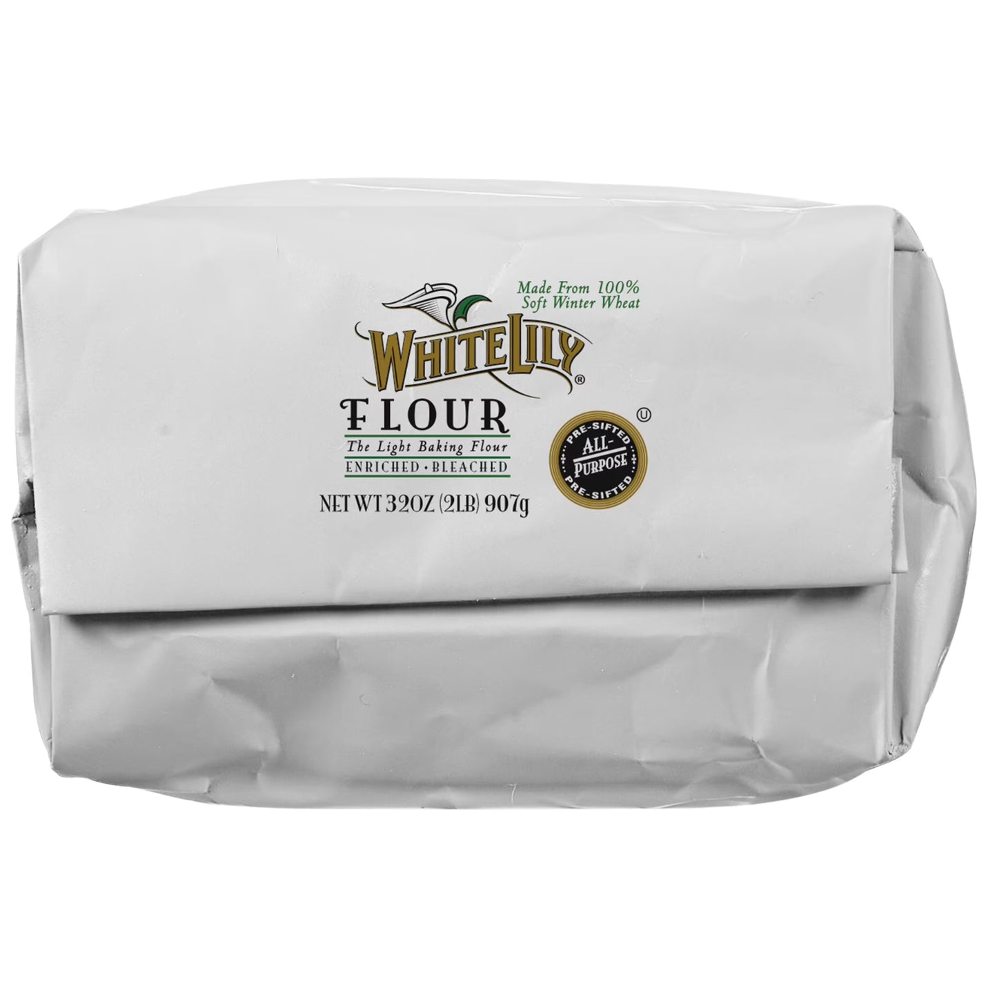 White Lily All Purpose Flour, 2 lb Bag