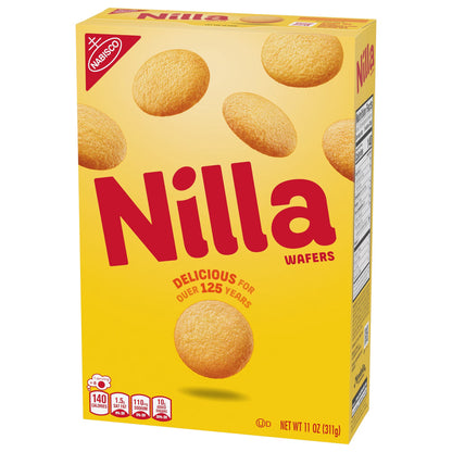 (3 pack) NILLA Wafers Cookies, Vanilla Wafers, 11 oz
