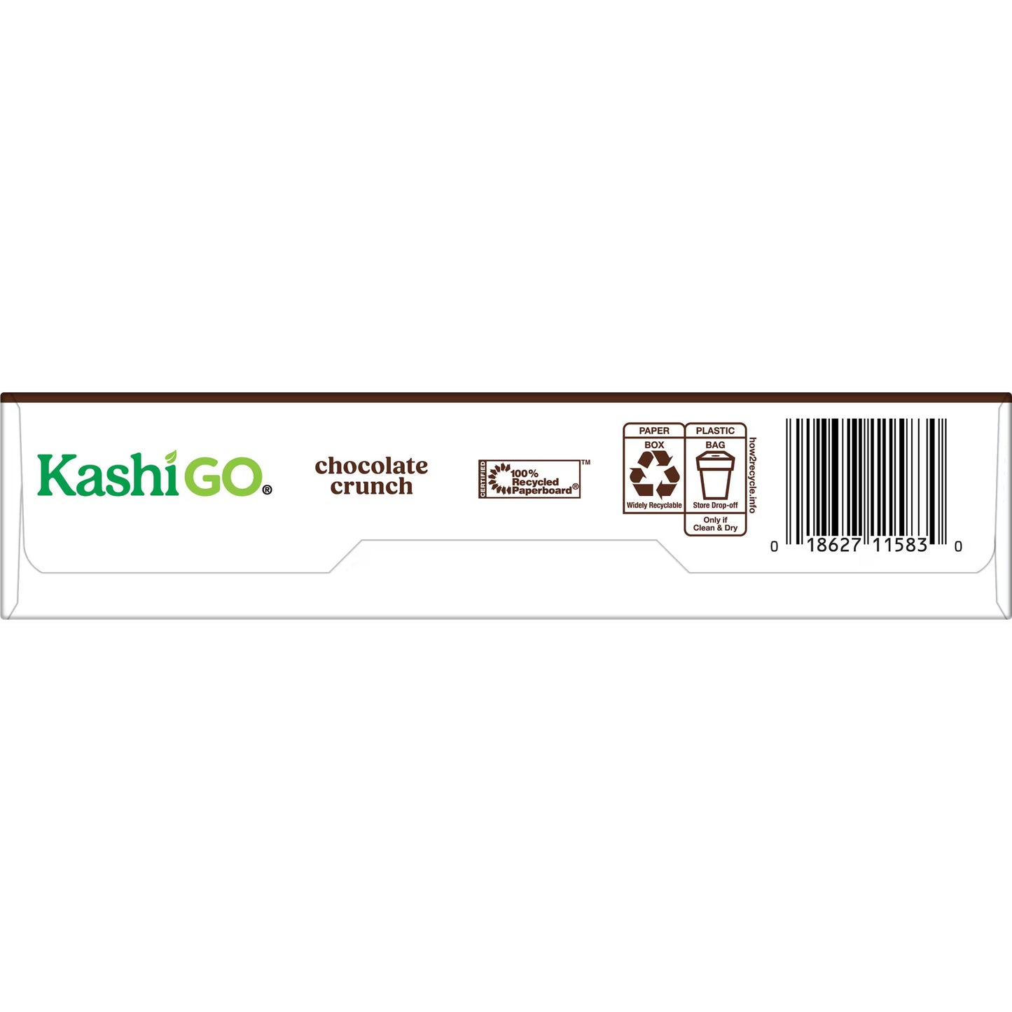 Kashi GO Chocolate Crunch Protein Cereal Box, 16 oz