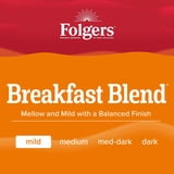 Folgers Breakfast Blend, Mild Roast Coffee, Keurig K Cup Pods, 24 Count Box