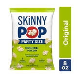 SKINNYPOP Original, Gluten Free Popcorn Party Size Bag, 8 oz