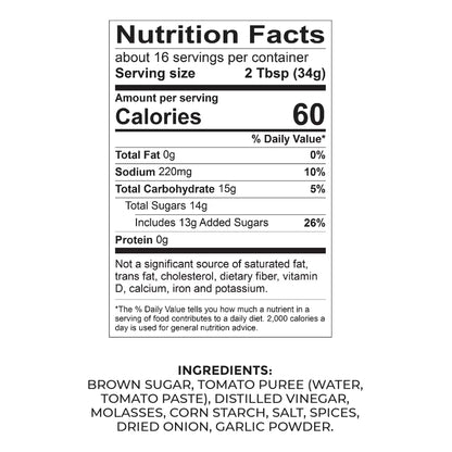 Rib Rack Original BBQ Sauce, 19 oz