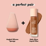 e.l.f. Halo Glow Angled Silicone Face Sponge