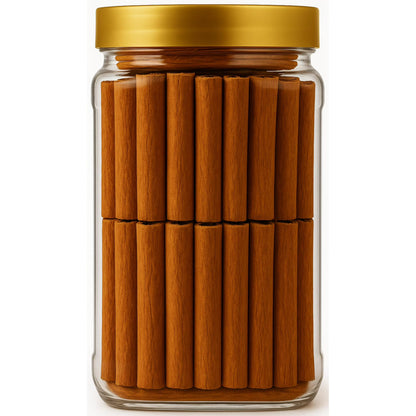 Rani Cinnamon Sticks 14oz (400g) PET Jar - 72-88 Sticks - Strong Aroma, Perfect for Baking, Cooking & Beverages | 3+ Inches Length - Cassia Saigon Cinnamon from Vietnam | Kosher